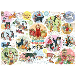 Dog Thoughts 1000 Piece Jigsaw Puzzle Cobble Hill (ONLINE ORDER ONLY)