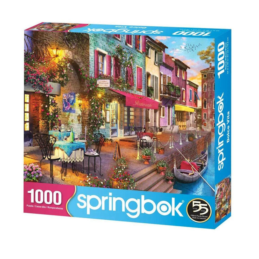Dolce Vita 1000 Piece Jigsaw Puzzle Springbok (ONLINE ORDER ONLY)