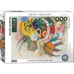 Dominant Curve by Kandinsky 1000 Piece Jigsaw Puzzle Eurographics (ONLINE ORDER ONLY)