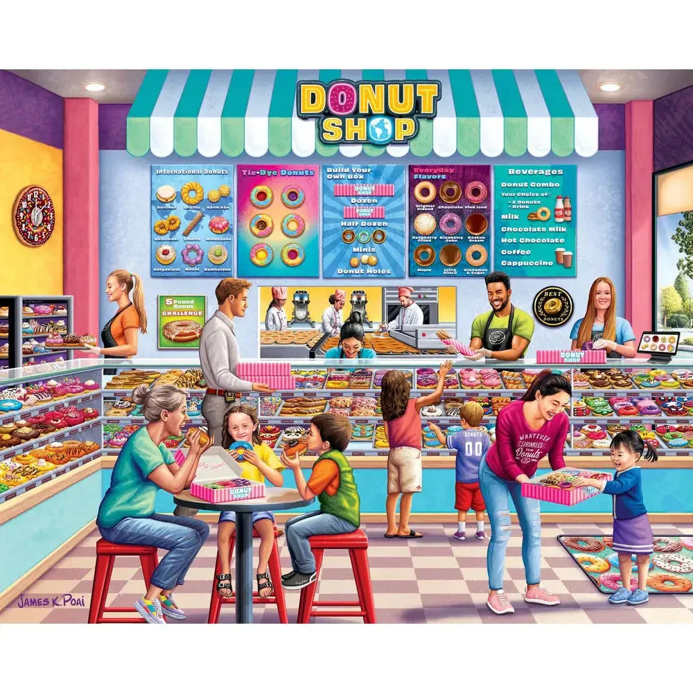 Donut Shop 210 Piece Jigsaw Puzzle Boardwalk (ONLINE ORDER ONLY)