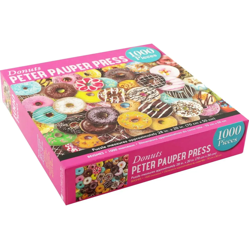Donuts 1000 Piece Jigsaw Puzzle Peter Pauper (ONLINE ORDER ONLY)