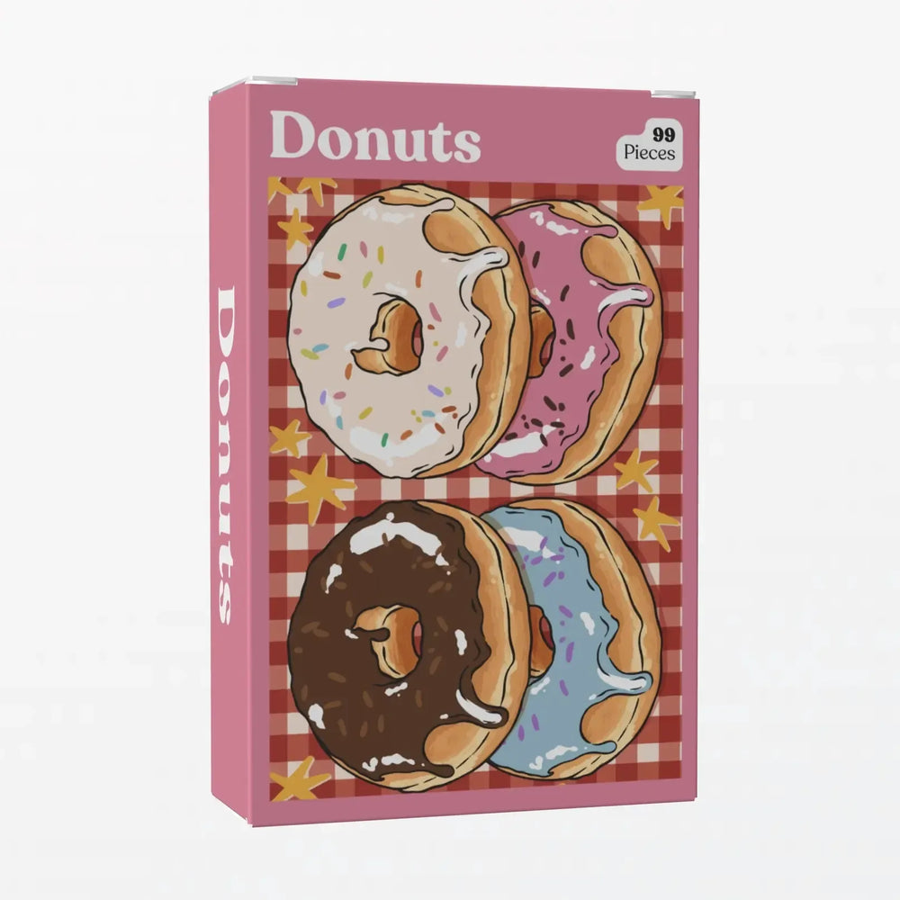 Donuts 99 Piece Mini Jigsaw Puzzle Puzzledly (ONLINE ORDER ONLY)