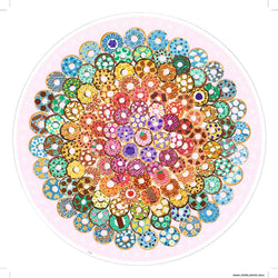Donuts "Circle of Colors" 500 Piece Round Jigsaw Puzzle Ravensburger (ONLINE ORDER ONLY)