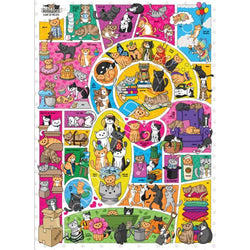 Doodlecats 1000 Piece Jigsaw Puzzle Cobble Hill (ONLINE ORDER ONLY)