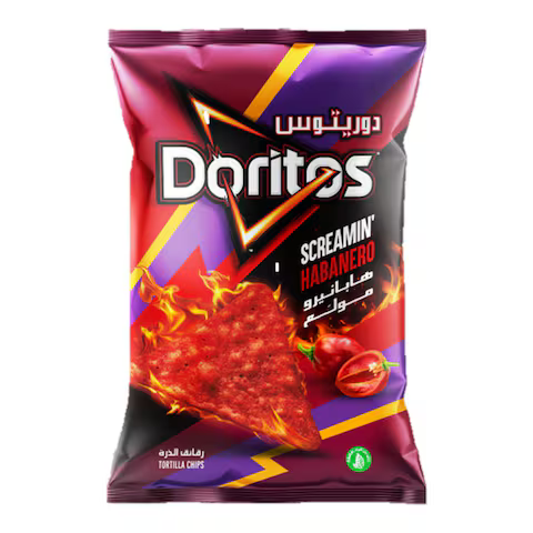 Doritos Screamin' Habanero (65g) (Egypt) (ONLINE ORDER ONLY)