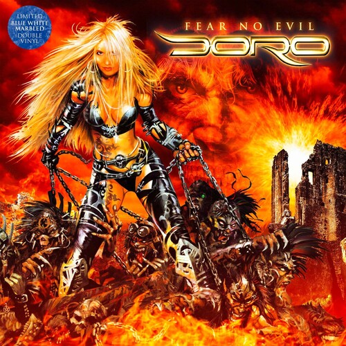 Doro - Fear No Evil (Blue & White Marbled) (2 LP) [Vinyl] (ONLINE ORDER ONLY)