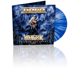 Warlock - Triumph & Agony Live (Marble Blue & White Vinyl) [Vinyl] (ONLINE ORDER ONLY)