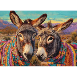 Dos Burros 500 Piece Jigsaw Puzzle Cobble Hill (ONLINE ORDER ONLY)