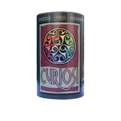 Double Bud 88 Wood Piece Double-Sided Round Jigsaw Puzzle Curiosi