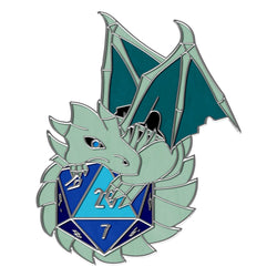 Dracolich - Hard Enamel Adventure Dice Pin Metal by Norse Foundry (ONLINE ORDER ONLY)