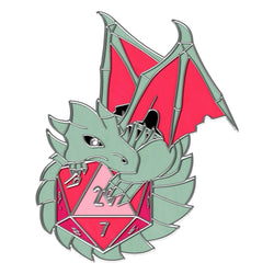Dracolich - Hard Enamel Adventure Dice Pin Metal by Norse Foundry (ONLINE ORDER ONLY)
