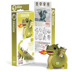 Dragon 3D Cardboard Model Kit Eugy (ONLINE ORDER ONLY)