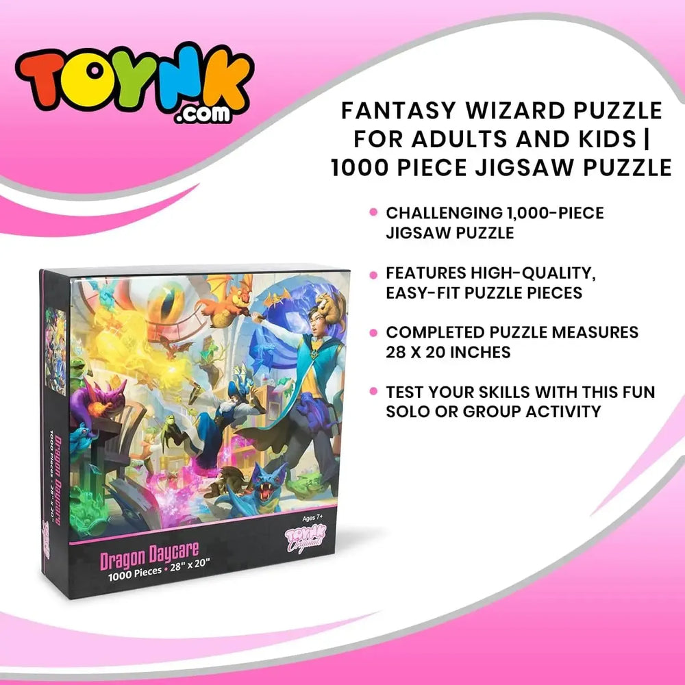 Dragon Daycare 1000 Piece Jigsaw Puzzle Toynk (ONLINE ORDER ONLY)
