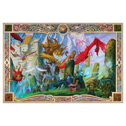 Dragon Denizens 1000 Piece Jigsaw Puzzle Toynk (ONLINE ORDER ONLY)