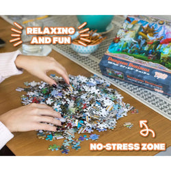 Dragon Denizens 1000 Piece Jigsaw Puzzle Toynk (ONLINE ORDER ONLY)