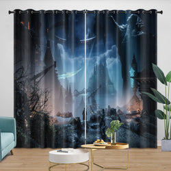 Dragon Age The Veilguard Curtains Blackout Window Drapes Room Decoration (Online Order Only)