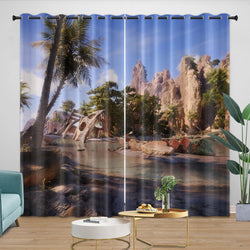 Dragon Age The Veilguard Curtains Blackout Window Drapes Room Decoration (Online Order Only)