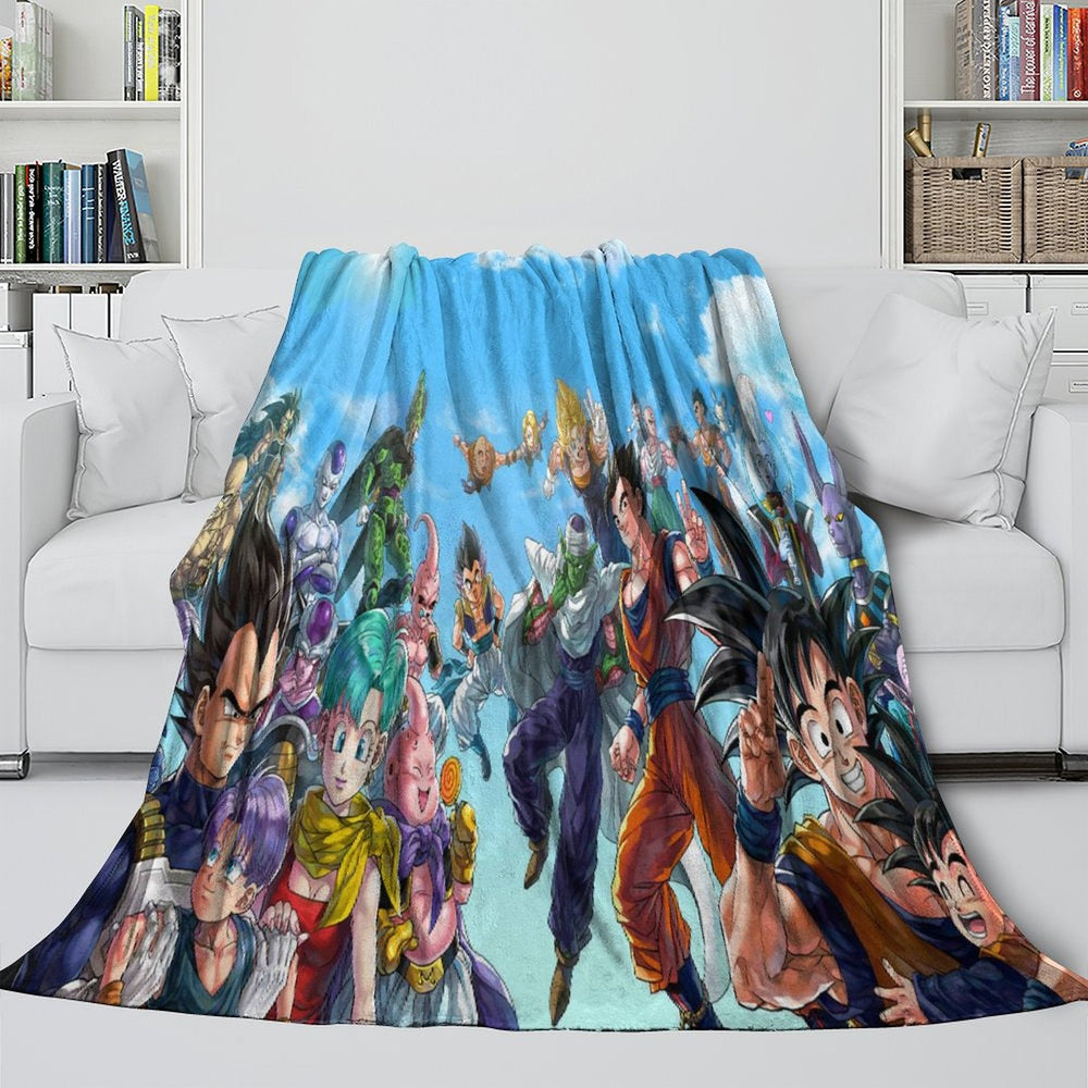 Dragon Ball Blanket Flannel Fleece Kids Throw Room Decoration (Online Order Only)
