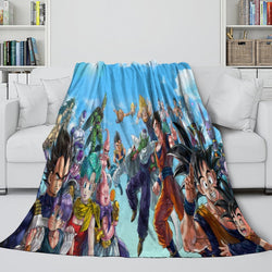 Dragon Ball Blanket Flannel Fleece Kids Throw Room Decoration (Online Order Only)