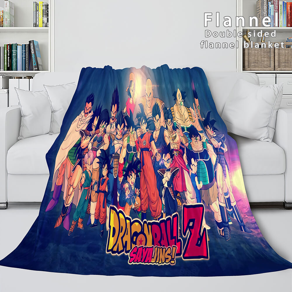 Dragon Ball Cosplay Flannel Blanket Throw Soft (Online Order Only)