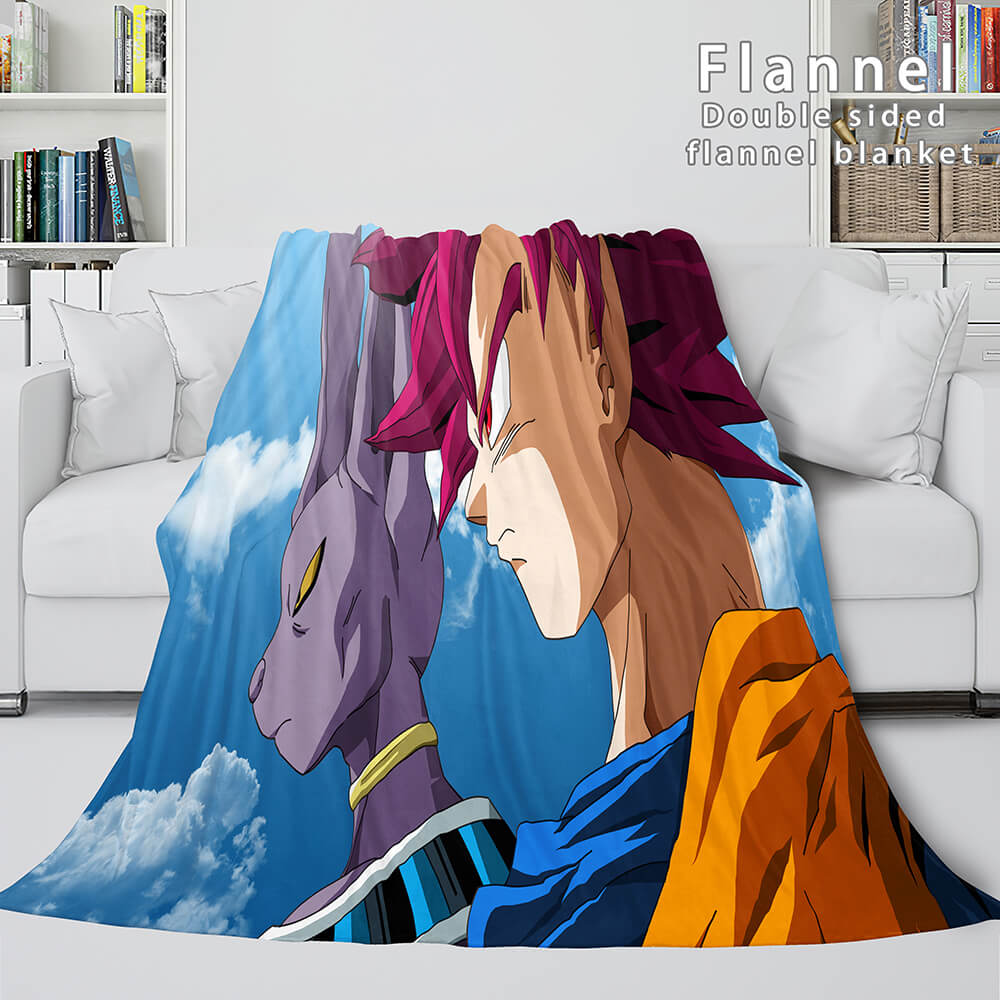 Dragon Ball Cosplay Flannel Blanket Throw Soft (Online Order Only)