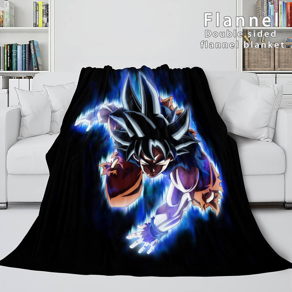 Dragon Ball Cosplay Flannel Blanket Throw Wrap (Online Order Only)
