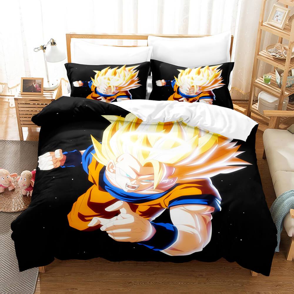 Dragon Ball Son Goku Kakarotto Bedding Set Duvet Cover (Online Order Only)