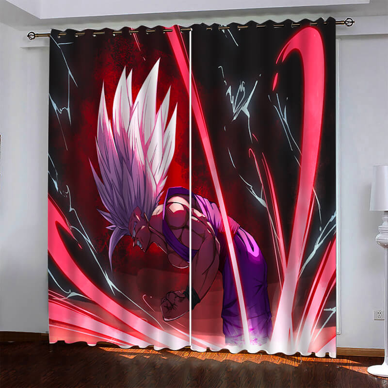 Dragon Ball Super Super Hero Curtains Blackout Window Drapes (Online Order Only)
