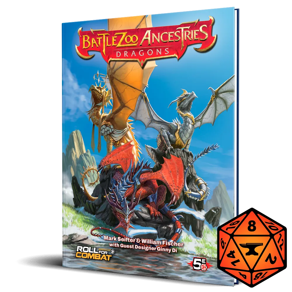 Battlezoo Ancestries: Dragons Hardcover & PDF (Online Order Only)