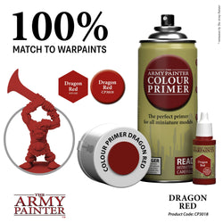 Army Painter Colour Primer: Dragon Red (ONLINE ORDER ONLY)