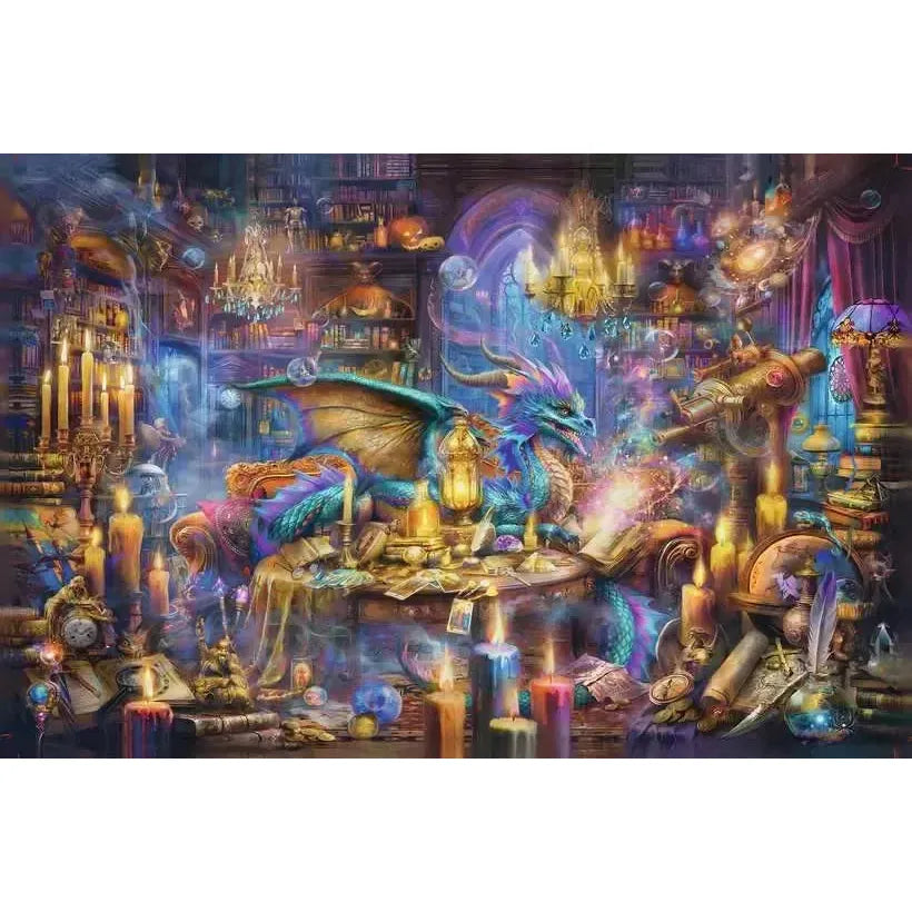 Dragon's Library 3000 Piece Jigsaw Puzzle Ravensburger (ONLINE ORDER ONLY)