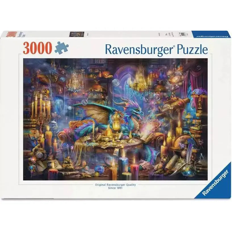 Dragon's Library 3000 Piece Jigsaw Puzzle Ravensburger (ONLINE ORDER ONLY)