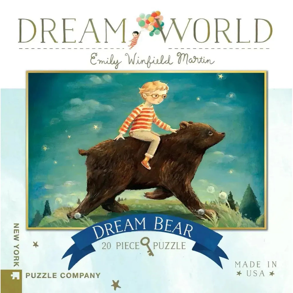 Dream Bear Dream World 20 Piece Mini Jigsaw Puzzle NYPC (ONLINE ORDER ONLY)