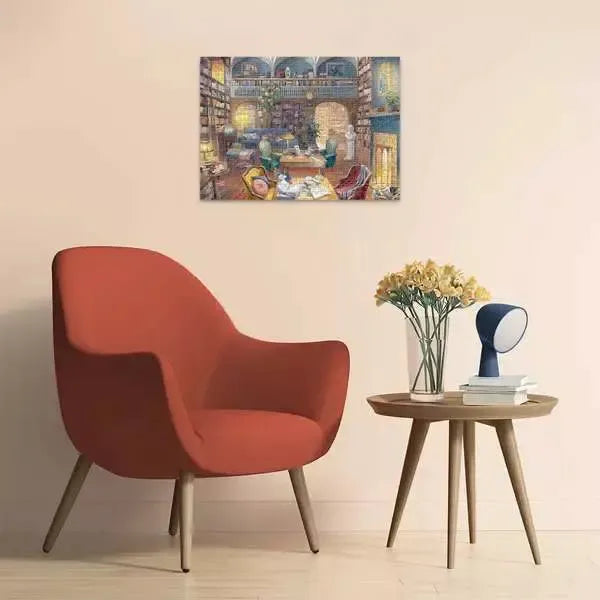 Dream  Library 500 Large Piece Jigsaw Puzzle Ravensburger (ONLINE ORDER ONLY)
