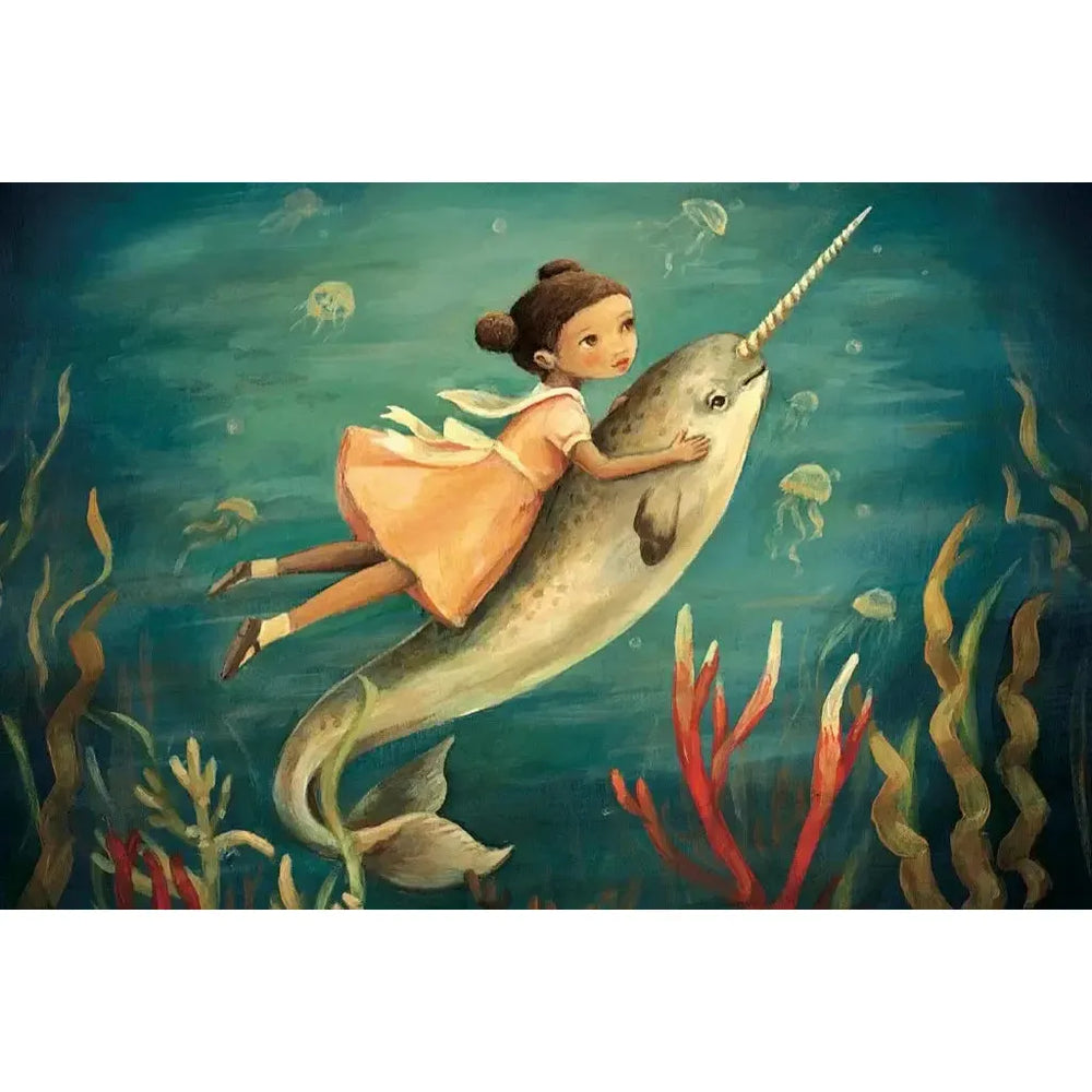 Dream Narwhal Dream World 20 Piece Mini Jigsaw Puzzle NYPC (ONLINE ORDER ONLY)