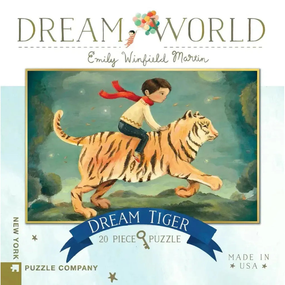 Dream Tiger Dream World 20 Piece Mini Jigsaw Puzzle NYPC (ONLINE ORDER ONLY)