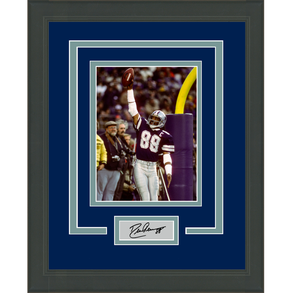 Framed Drew Pearson Facsimile Laser Engraved Signature Auto Dallas Cowboys 11x14 Football Photo (ONLINE ORDER ONLY)