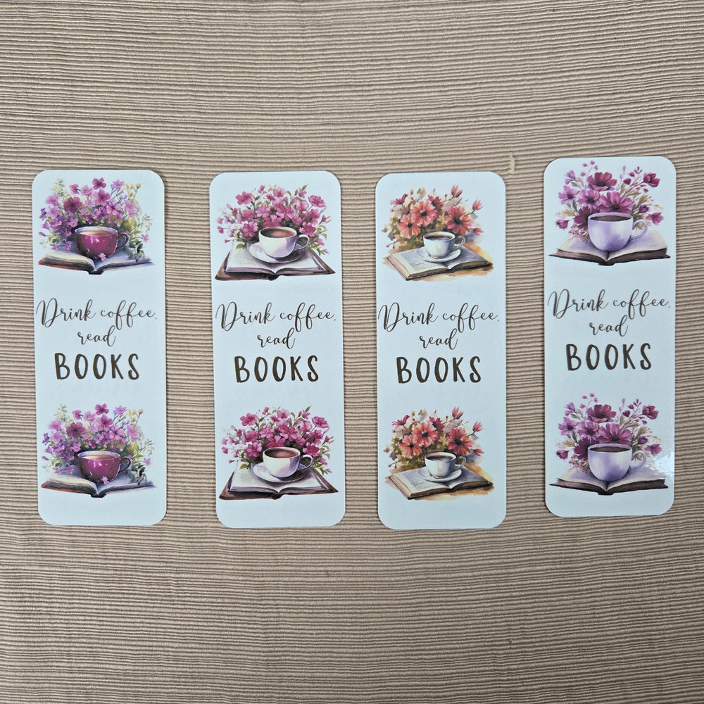 Drink Coffee and Read Books Bookmark (ONLINE ORDER ONLY)