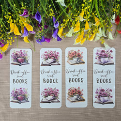 Drink Coffee and Read Books Bookmark (ONLINE ORDER ONLY)