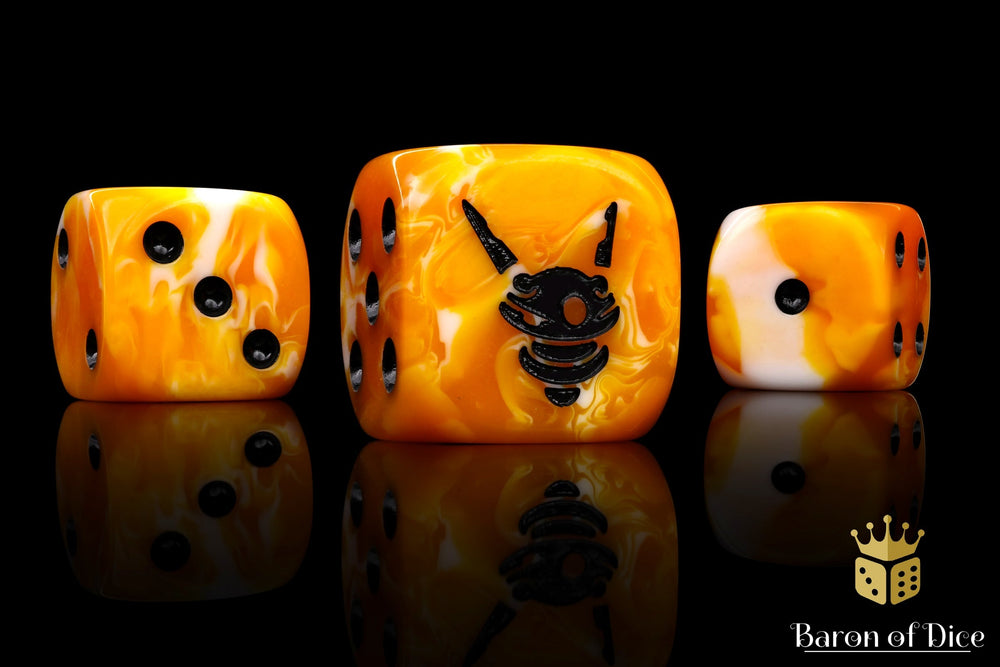 Drone Dice - Ochre (ONLINE ORDER ONLY)