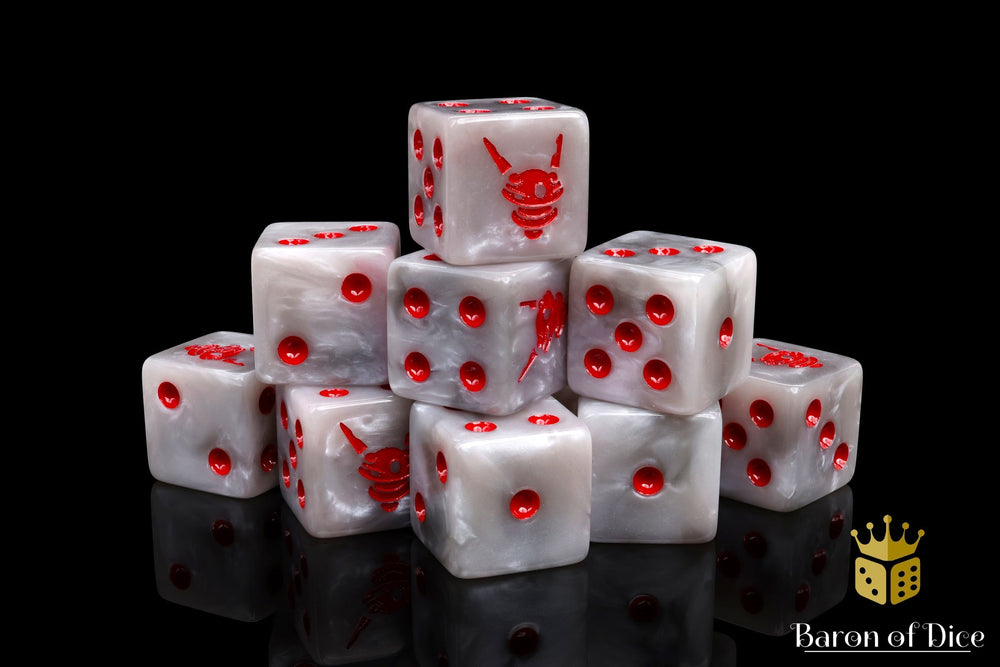 Drone Dice - White (ONLINE ORDER ONLY)