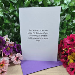 Dropping By to Say Hello, Thinking of You Card (ONLINE ORDER ONLY)