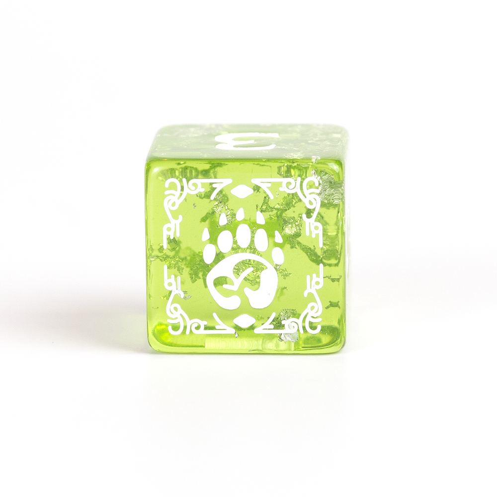 D&D Adventure Dice Set - Druid Edition | Green 15pc Collection