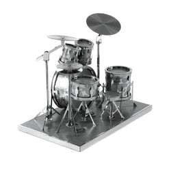 Drum Set 3D Steel Model Kit Metal Earth