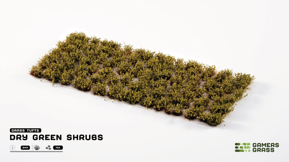 Gamers Grass | Shrub Set | Dry Green (ONLINE ORDER ONLY)