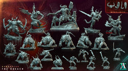 3D Printed Archvillain Games Demonstar The Breach - Helljaw Rider 28mm 32mm D&D (Online Only)