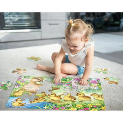 Ducklings 35 Piece Floor Jigsaw Puzzle Cobble Hill (ONLINE ORDER ONLY)