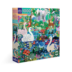 Ducks in the Clearing 1000 Piece Jigsaw Puzzle eeBoo (ONLINE ORDER ONLY)