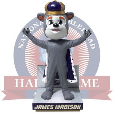 Duke Dog James Madison Dukes Mascot Bobblehead