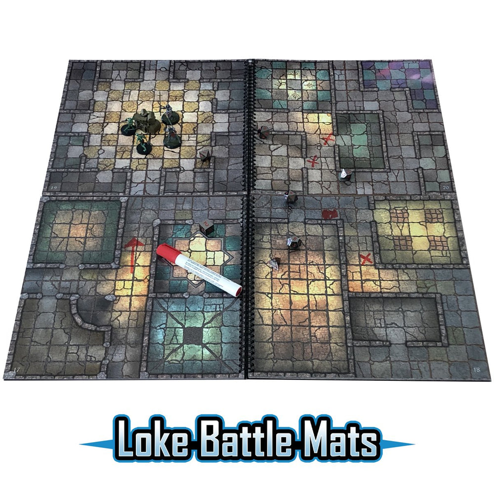 Books of Battle Mats: The Dungeon (ONLINE ORDER ONLY)